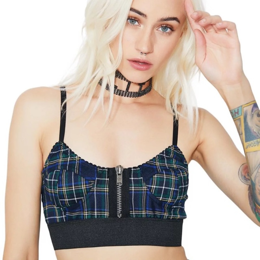 🐢NEW🐢 Current Mood Plaid Bra